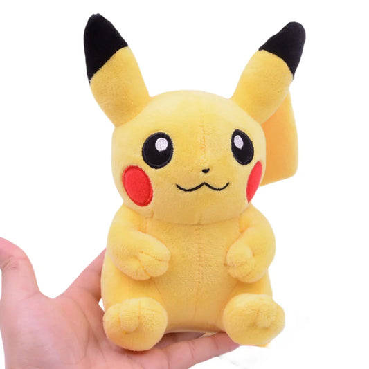 20CM Pikachu Plush Doll Pokemon Plush Toy Cute Cartoon Animal Peluche Gift for Kids