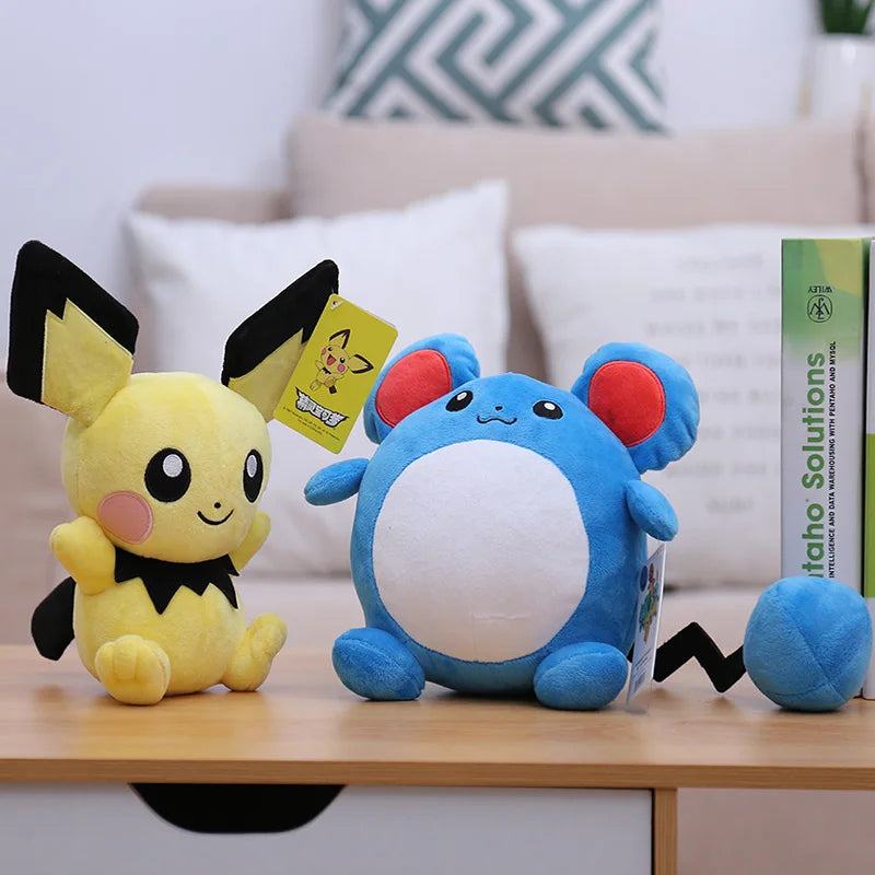 Pokemon Plush Stuff Toy Pikachu Charizard Doll Gengar Squirtle Plush Doll Espeon Glaceon Umbreon Soft Cartoon Toys Kids Gift