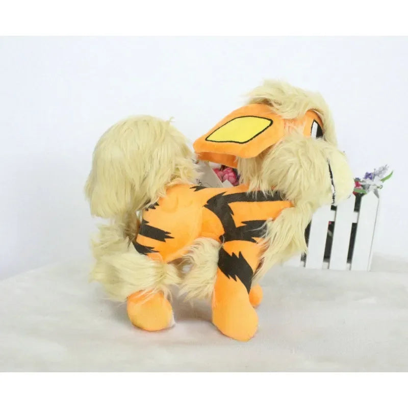 Arcanine Anime Plush Doll Toy Cartoon Anime Pokemon Funny Wind Speed Dog Figure Doll Kids Plush Toy Arcanine Gift Dolls Pokemon