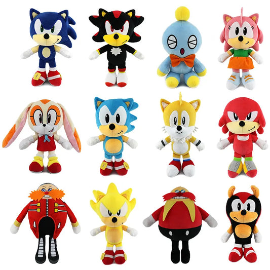 25-28cm Sonic Hedgehog Anime Plushie