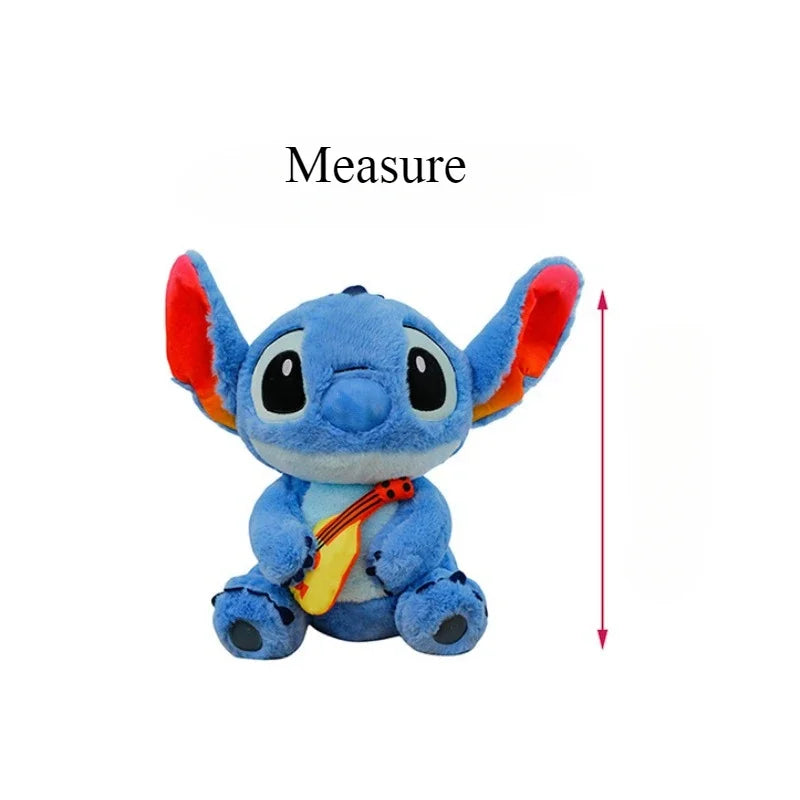 30/40/50cm Original Plush Stitch Movie Cartoon Model Doll Children Action Figures Stuffed Toys Deco Home Birthday Gifts