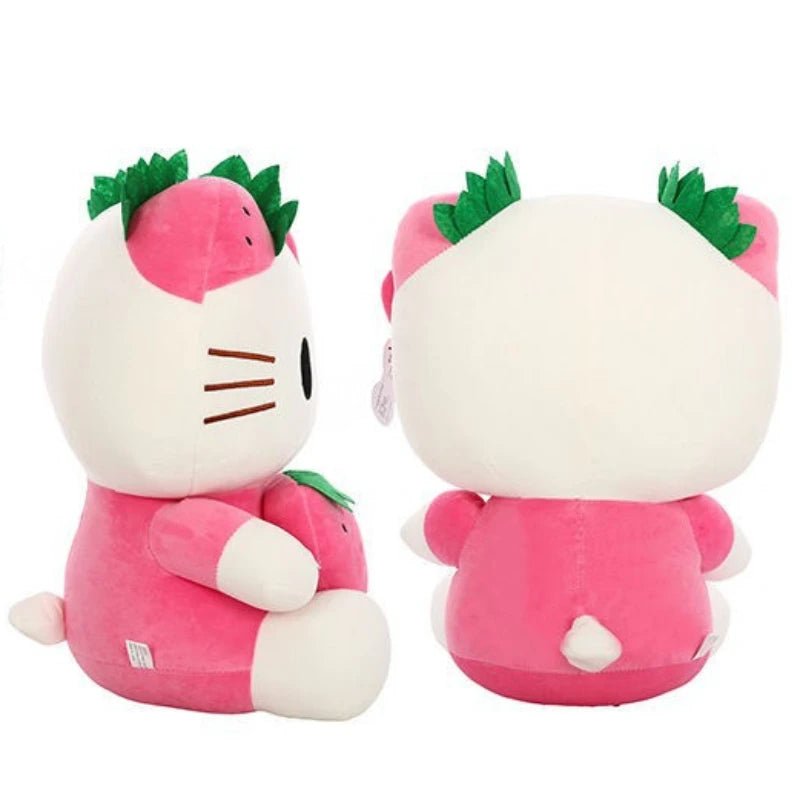 MINISO 22CM Hello Kitty Plush Toy Plushies Sanrio Doll Kuromi Home Decoration Room Pillow Kawaii Children Birthday Gift Xmas