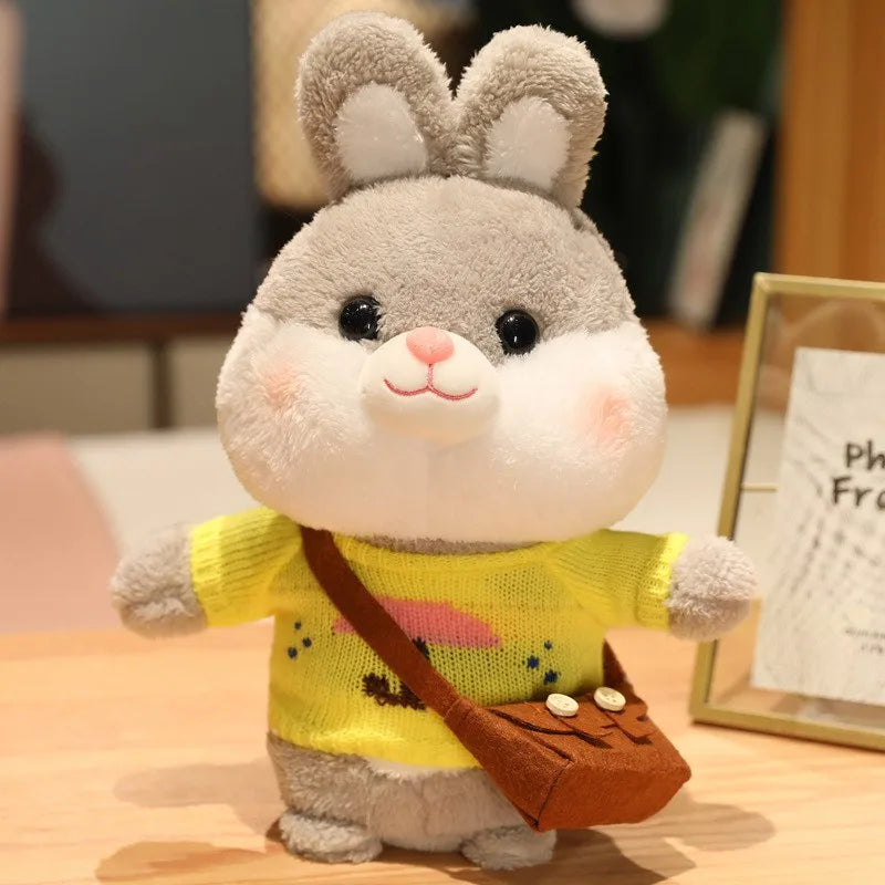 30cm New Cartoon Cute Rabbit Cosplay Dress Up Plush Toys Stuffed Lovely Bunny Dolls Soft Animals for Kids Girls Birthday Gift