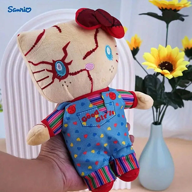 8-inch Sanrio Halloween KT Plushies Doll Sanrio Hello Kitty Room Decoration Gift Plush Toy Children's Doll Gift