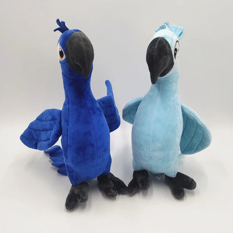 35CM Rio Plush Doll Toy Blu Jewel Parrot Bird Cushion Pillow Anime Drop Shipping