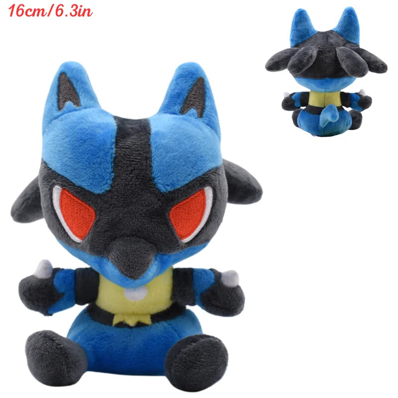 Pokemon Plush Toys Poliwhirl Lucario Sylveon Butterfree Gengar Cubone Zorua Soft Stuffed Animals Dragonite Jirachi Peluche Dolls