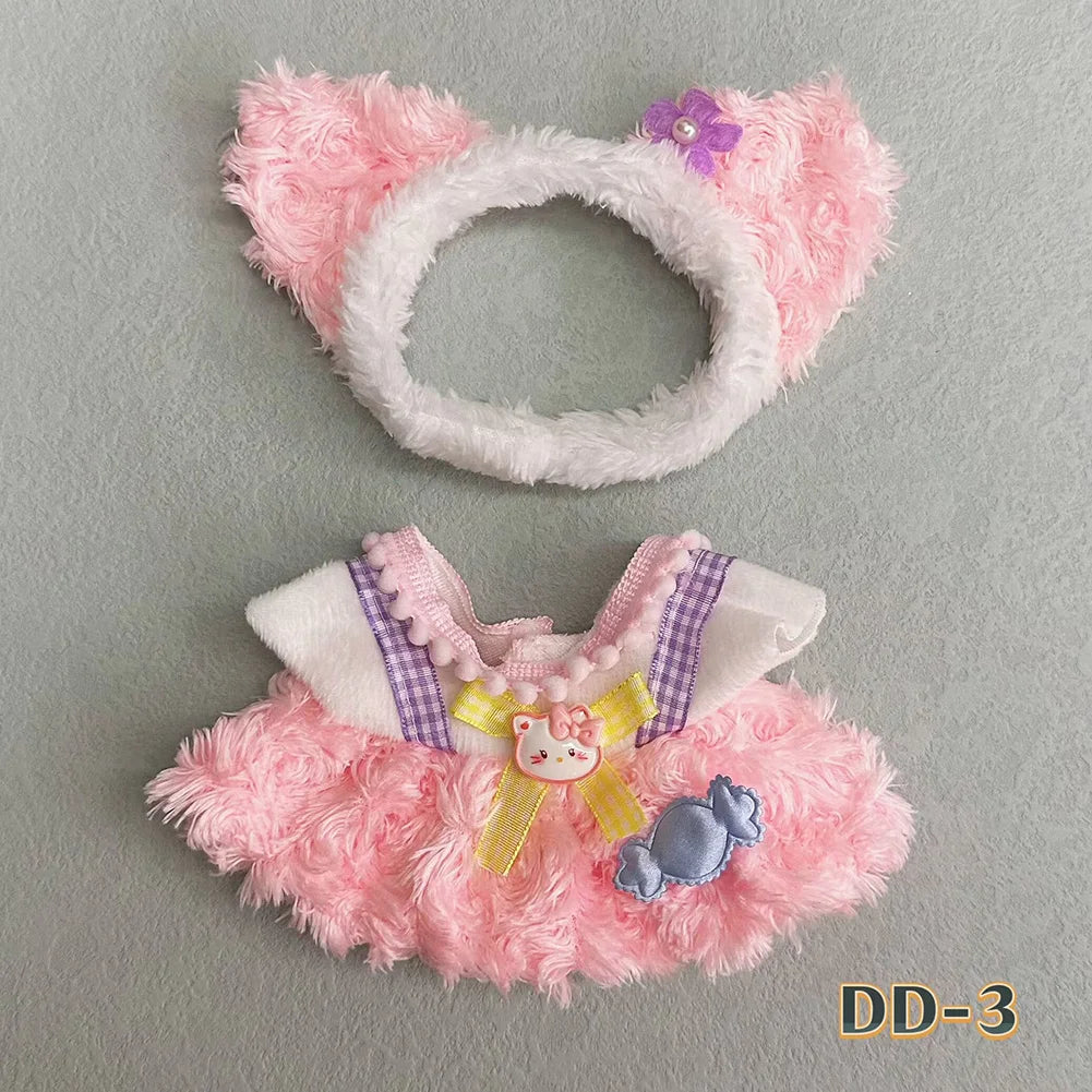 For Nommi /20 cm Cotton Doll Clothing Set Clothing Toy Accessories suit for doll cloth decoration