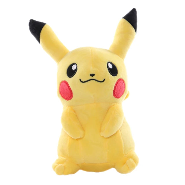 TAKARA TOMY Anime Cartoon Pokemon Eevee Pikachu Plush Toy Collection Evolution Set Stuffed Doll Christmas Birthday Gift