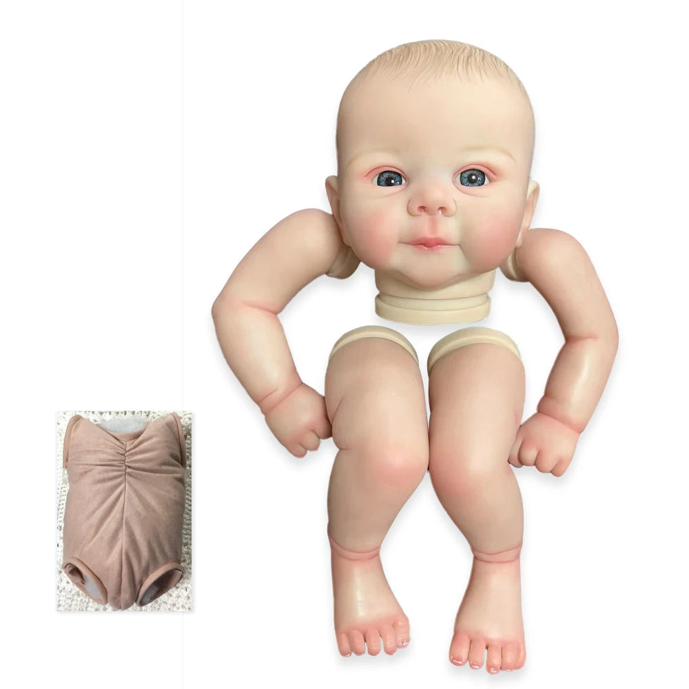 NPK 19inch Finished Doll Size Already Painted Julieta Kits Very Lifelike Baby Doll with Many Details Veins