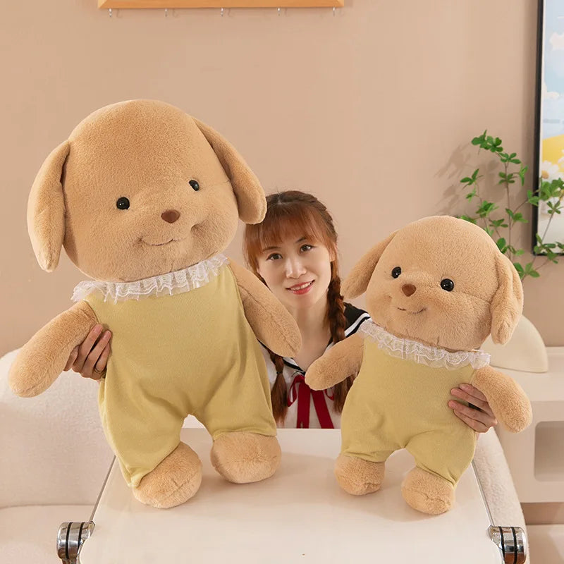 28cm Cute And Interesting Poodle Puppy Doll Plush For Children, Sleeping Baby Gifts, Birthday Gifts, Christmas Gifts.