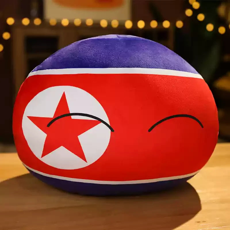 30cm Countryball Plush Toys Kawaii Stuffed Pillow Polandball East Germany Canada Italy Switzerland Kid Gift