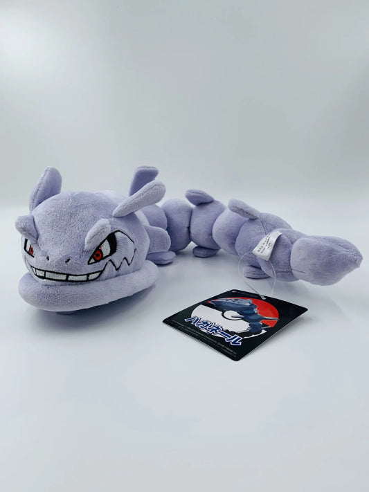 30cm Pokemon Kawaii Steelix Plush Toys Dolls Bendable Snake Shape Stuffed Toys Birthday Gifts