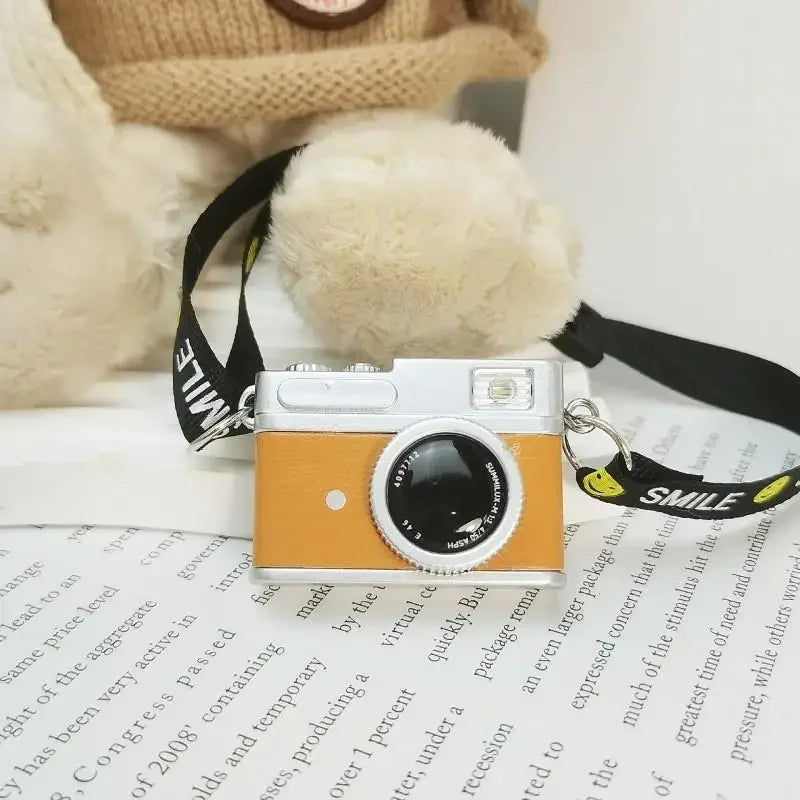 Mini Camera Sound Retro Simulation Camera for doll for labubu for upset duck BJD doll