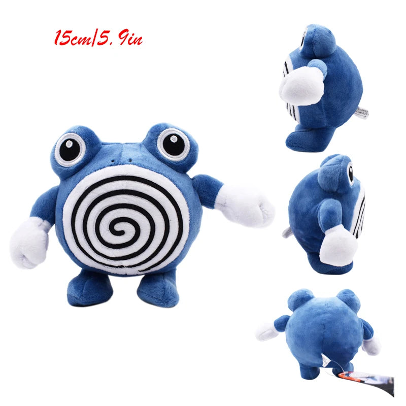 Pokemon Plush Toy Caterpie Butterfree Magikarp Gyarados Stuffed Snorlax Chikorita Togepi Poliwag Stuffed Peluche Doll Gift KIds