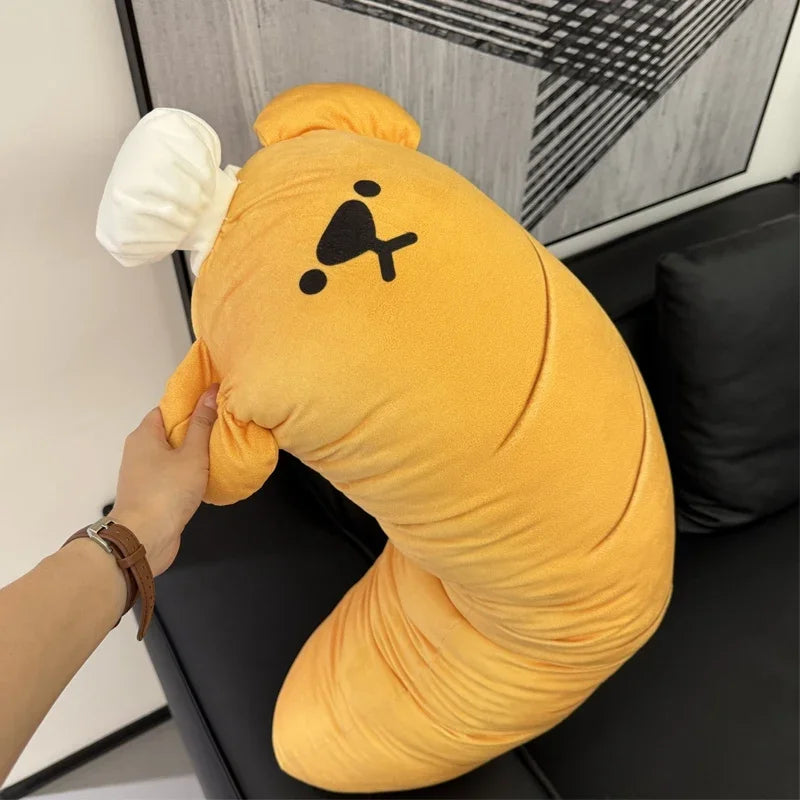 Cute Cartoon Bread Dog Plush Toys Kawaii Long Animal Pillow Stuffed Doll Bed Cushion Room Decor For Kid Birthday Xmas Gifts