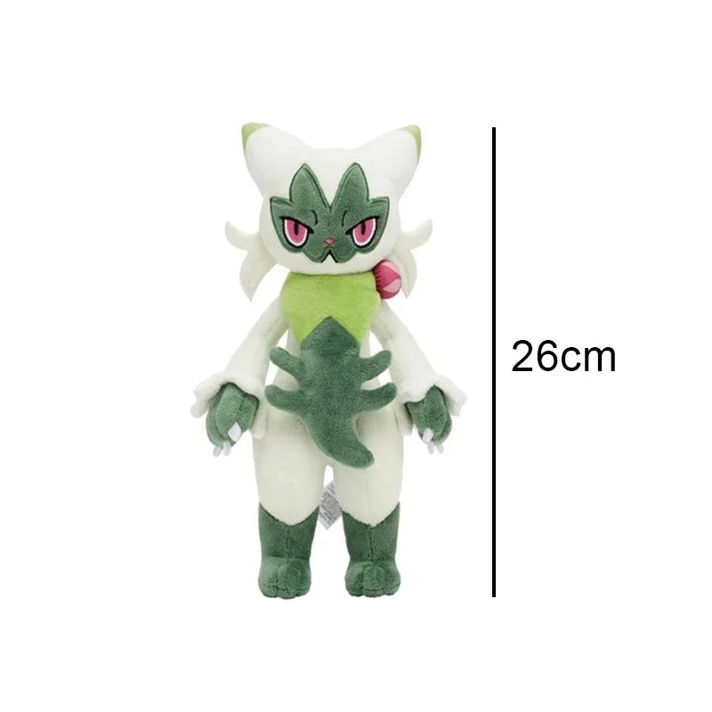 Pokemon Sprigatito Meowscarada Plush Koraidon Miraidon Doll Stuffed Toy Quaxly Fuecoco Peluche Evolution Floragato Kawaii Gifts