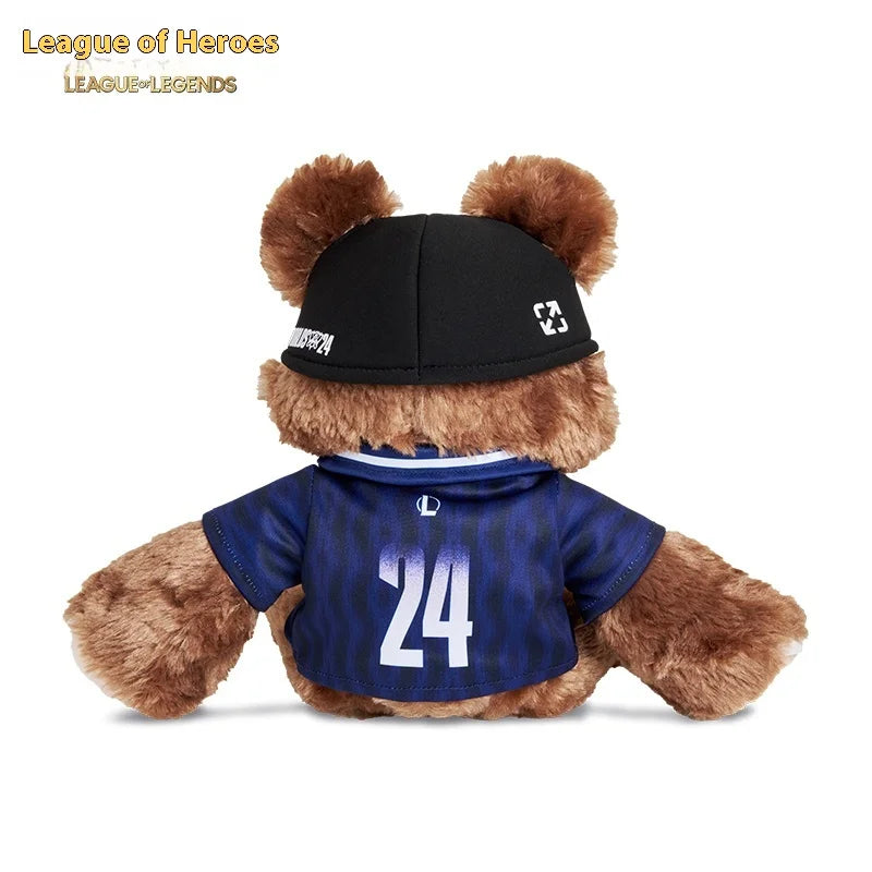 League of Legends Global Finals Tiber Bear Plush Doll S14 Game Esports Peripheral Gift LPL Tibers Annie a birthday present