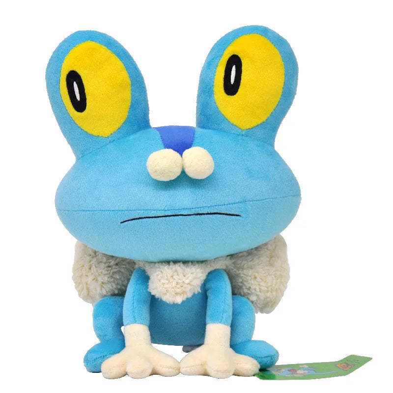 Hot Style Greninja Plush Toy Pokemon Froakie Evolution Frog Ninja Cartoon Image Stuffed Doll Christmas Gifts for Kids