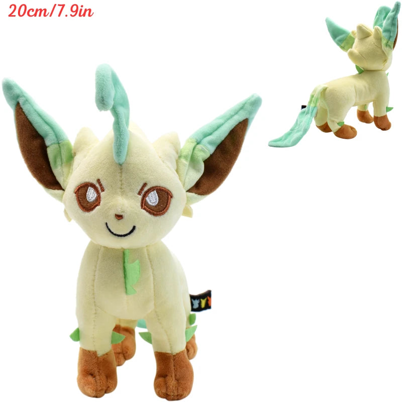 Pokemon Vaporeon Leafeon Eevee Espeon Umbreon Soft Plush Toys Anime Glaceon Jolteon Flareon Stuffed Animals Peluche Dolls Gifts