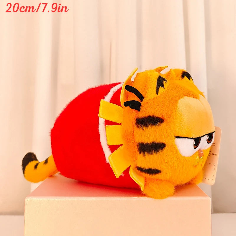 Original Garfield Family Kawaii Plush Toys Cute Anime Garfield Cat Odie Stuffed Animals Plushies Peluche Dolls Birthday Gift Kid