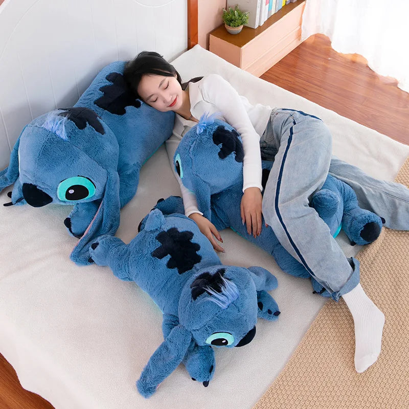 45/60CM Big Size Stitch Pillow Stitch Plush Toy Dolls Dolls Boys Girls Girls Birthday Gift Christmas Gift Indoor Decorations