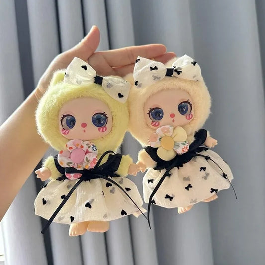 Mini Doll'S Clothes Outfit Accessories For Liila lucky Cat for labubu Idol skirt Clothing