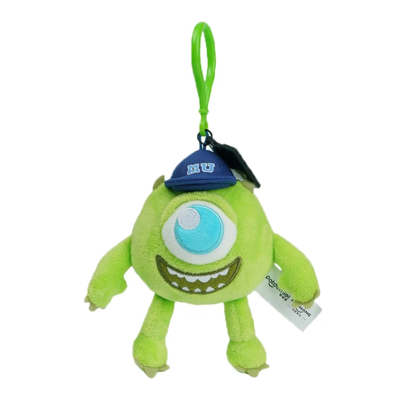 Genuine Disney Stitch Lotso Plush Toys Keychain Pendant Accessories Cute Cartoon Stuffed Doll Key Ring Toys Key Chain Gift