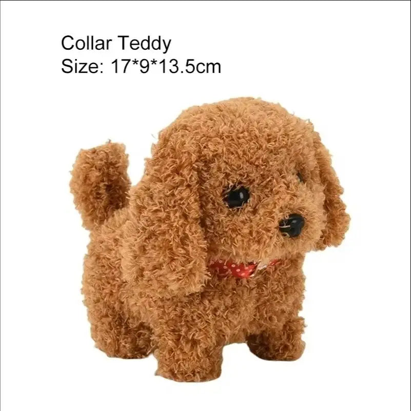 Baby Toy Dog That Walks Barks Tail Wagging Plush Interactive Electronic Pets Puppy Montessori Toys for Girls Boys Christmas Gift