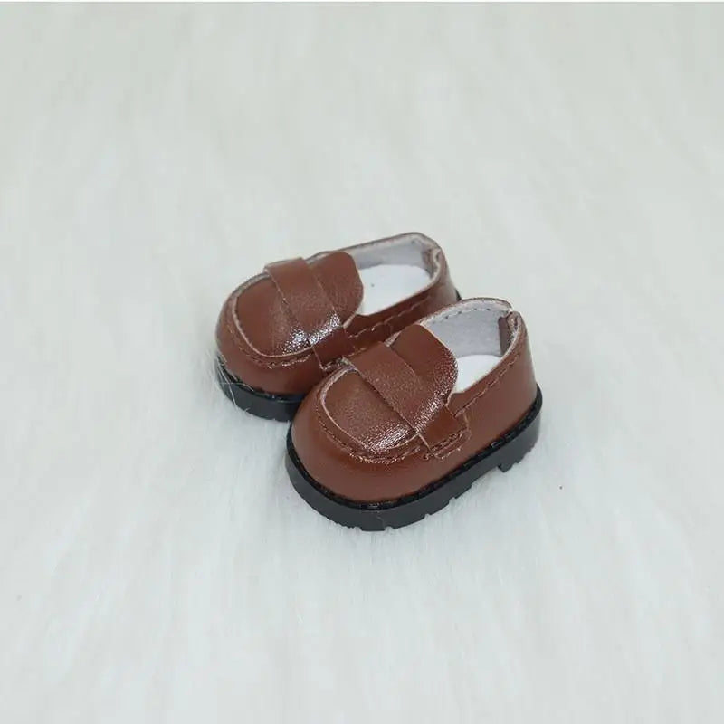 For LABUBU Leather Shoes Suitable for 17cm Cotton Dolls Shoes Boots Toys Casual Sports Shoes Dolls Accessories DIY Doll Toys