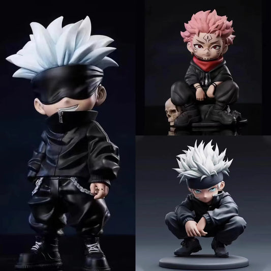 3 Style Jujutsu Kaisen Anime Figure Satoru Gojo Action Figure Lord Of The Curse Sukuna Figurine PVC Model Doll Toys Boys Gifts