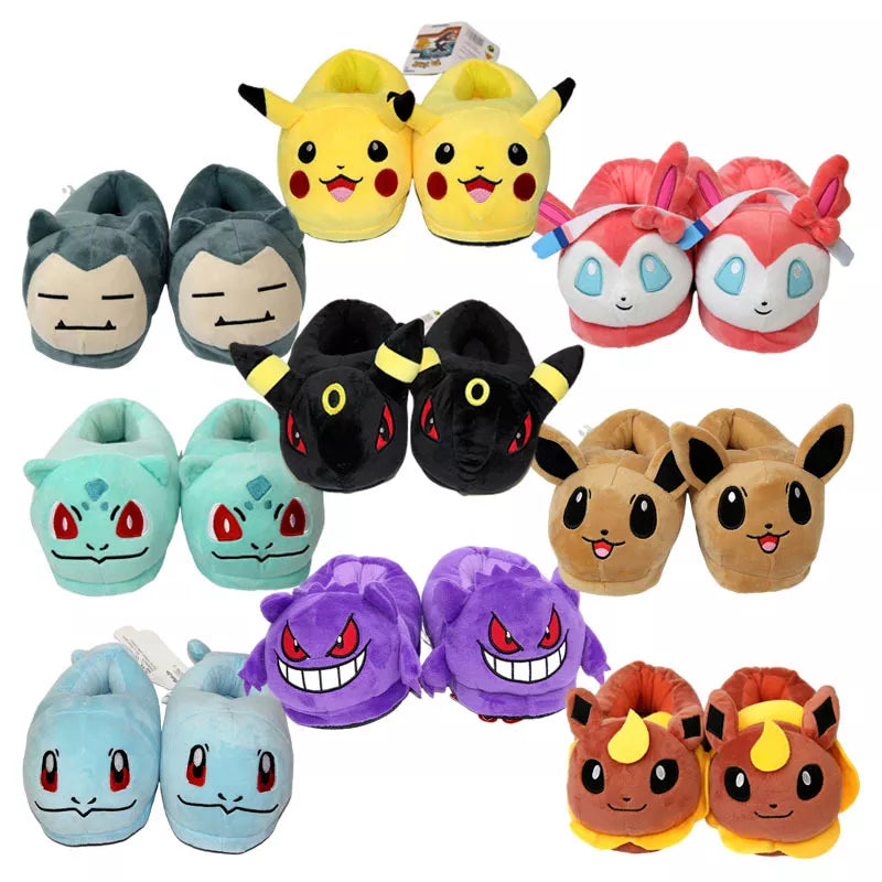 Premium Pokemon Warm Indoor Slippers