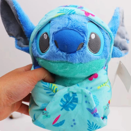 Disney Kawaii Stitch Plush Lilo & Stitch Toy Doll Cartoon Cute Lilo & Stitch Anime Pajama Doll Figure Pillow Room Decor Kid Gift