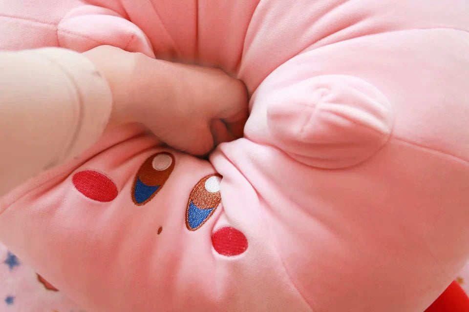 New Kirby Pillow Cartoon Cute Plush Doll Stuffed Animal Peripheral Children's Birthday Gift Home Stuffed Animal Plushies Toy