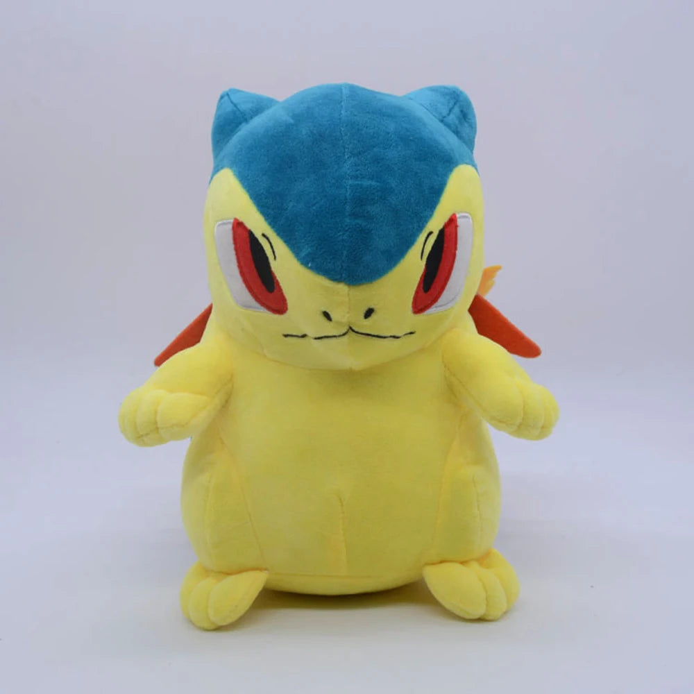 30cm Cyndaquil Pokemon Plush Toy Quilava Typhlosion Evolution Stuffed Dolls Gift