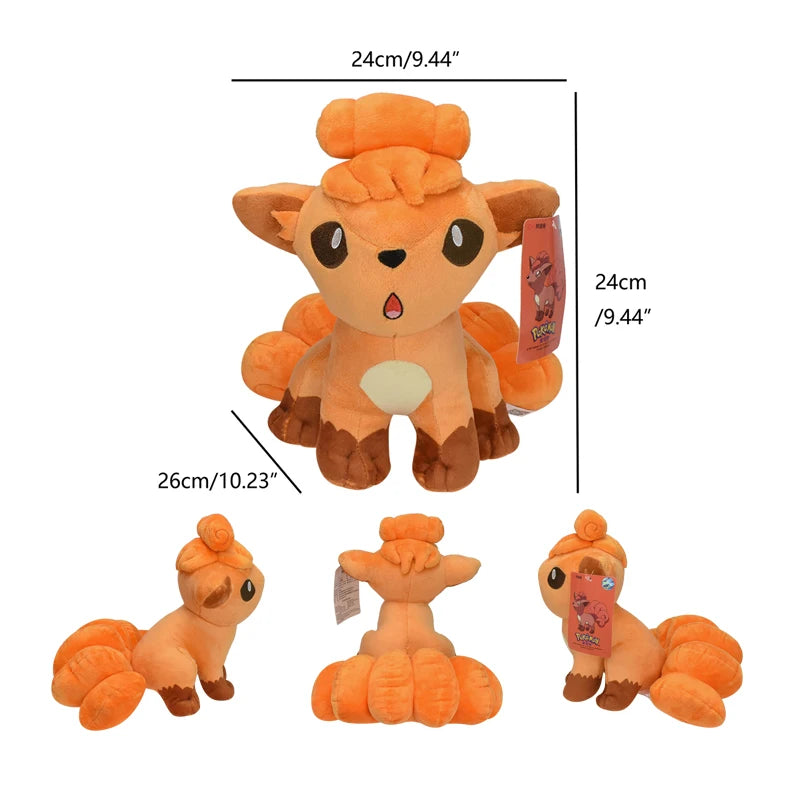 Pekomon Plush Toys Pikachu Leafeon Cubone Rowlet Stuffed Animal Lapras Charmander Squirtle Eevee Umbreon Peluche Doll Gifts Kids