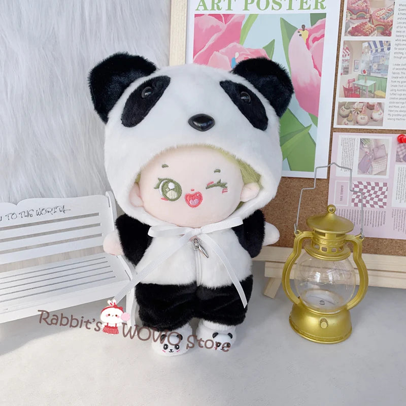 20cm IDol Doll Plush Star Dolls Cute Stuffed Dressing Figure Toys Cotton Doll Plushies Toys Fans Collection Gift Children Gifts