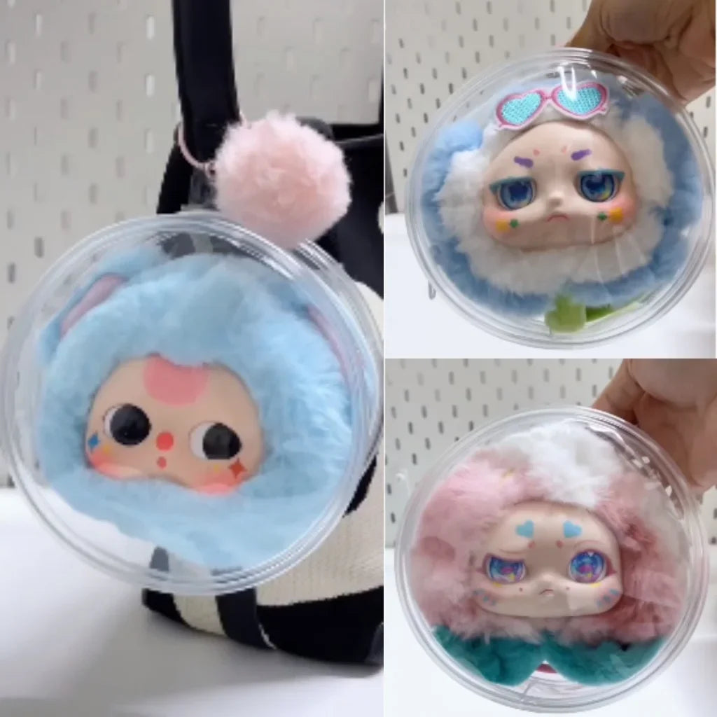 Doll Bag for babythree for kimmon Out Bag 10cm Plush Cotton Doll Dust Drying bag