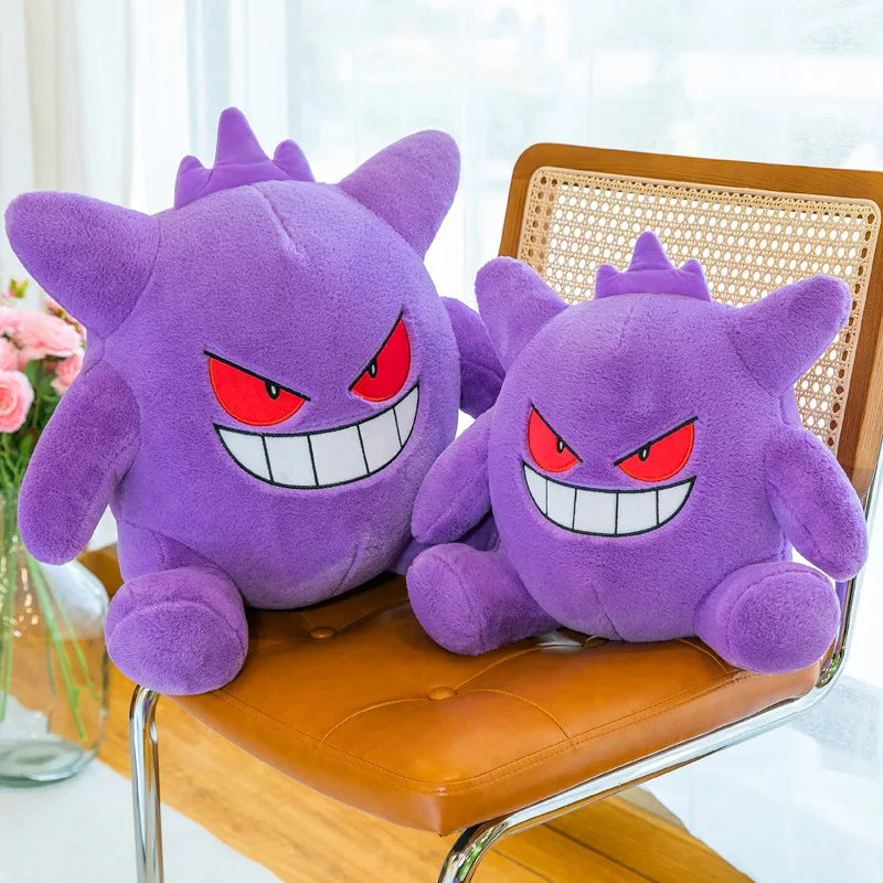 30-65cm Gengar Peluche Pokemon Plush Toys Anime Stuffed Toy Doll Kawaii Gengar Pendant Clip Soft Stuffed Plush Doll Gift for Kid