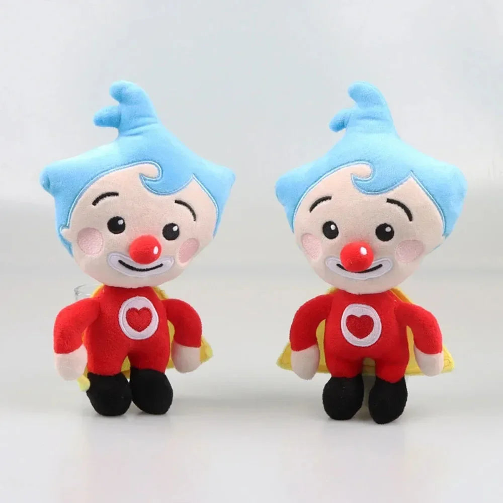 10pcs  25cm Plim clown plush doll kawaii cartoon anime soft plush toy children birthday gift