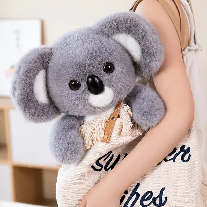 Adorable Australia Koala Plush Toy Stuffed Lifelike Animal Koala Doll Baby Kids Room Decor Pillow Christmas Birthday Gift