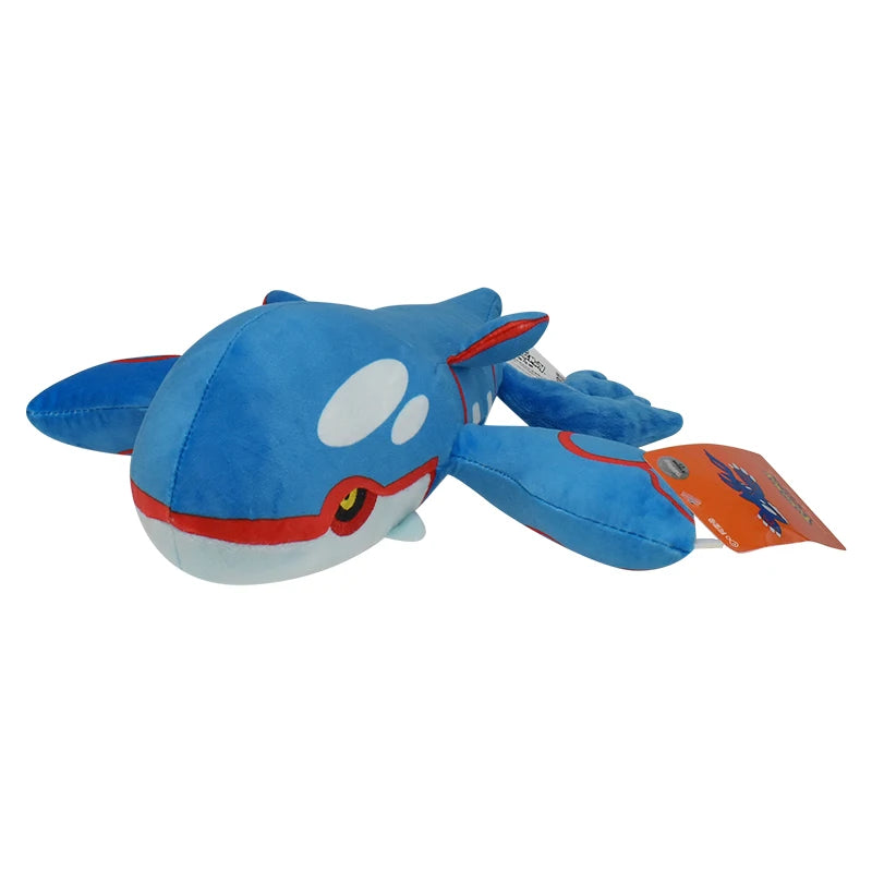 Kyogre Peluche Pokemon Plush Toys Stuffed Dolls Cartoon Cute Dolls Kawaii Birthday Christmas Gift For Kids Friends Collection