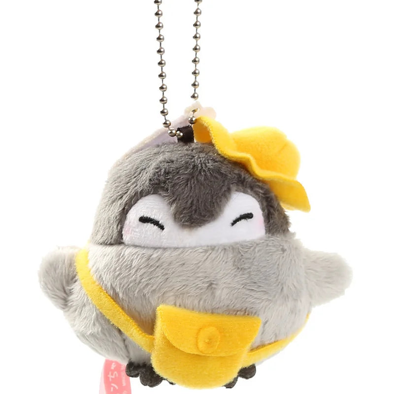 New Positive Energy Penguin penguin family schoolbag plush pendant doll