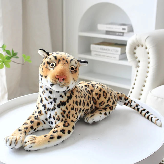 50-160cm Lifelike Tiger Plush Toys Ferocious Wild Animals Simulation White Brown Forest King Doll Children Kids Birthday Gifts