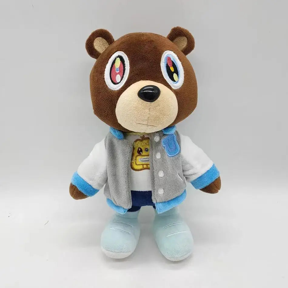 New Kanye Dropout Bear Teddy Bear Plush Toys Kanye West Graduation Soft Stuffed Home Room Decor Birthday Gift