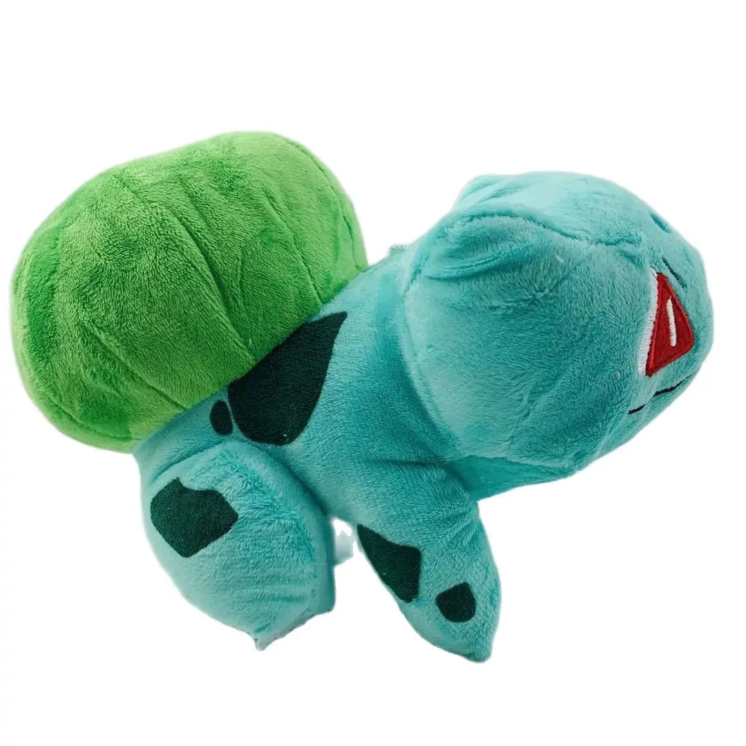 POKEMON 20cm Bulbasaur Seed Plush Doll Strange Seed Bulbasaur Flower Initial Edition Pocket Monster Plush Toy Children's Plush D