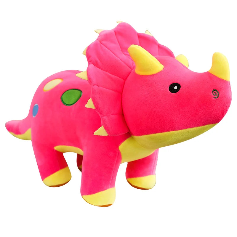 Creative Big Plush Soft Triceratops Stegosaurus Plush Toy Dinosaur Doll Stuffed Toy Kids Dinosaurs Toy Birthday Gifts