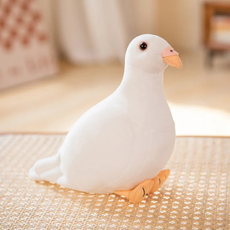 Simulation Pigeon Plush Toy Cartoon Birds Peace Dove Doll Doll Children Doll Gift Wholesale