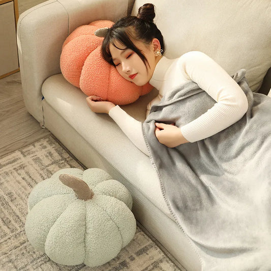 1pc 20cm Colorful Pumpkin Plush Toys Soft Stuffed Plant Plushie Pillow Sofa Decor Cushion For Kids Girls Birthday Gifts