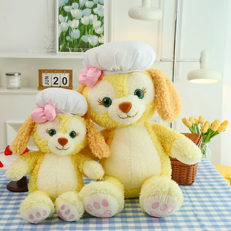 Disney 45cm Cookie Ann Plush Toy Stuffed Cartoon Anime Fluffy Dog Plushies Appease Sleeping Throw Pillow Doll For Girl Xmas Gift