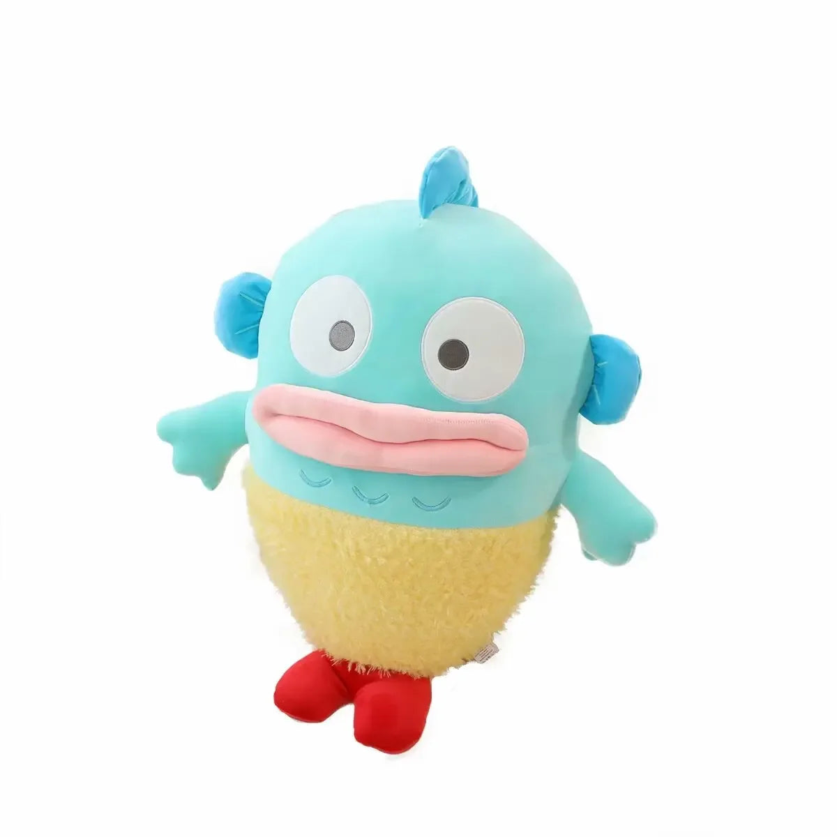 Funny Tempura Hangyodon Plush Toy Lovely Japanese Style Food Anime Plushies Throw Pillow Cuddly Doll Xmas Gifts Girl